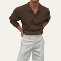 Keegan polo shirt Brown