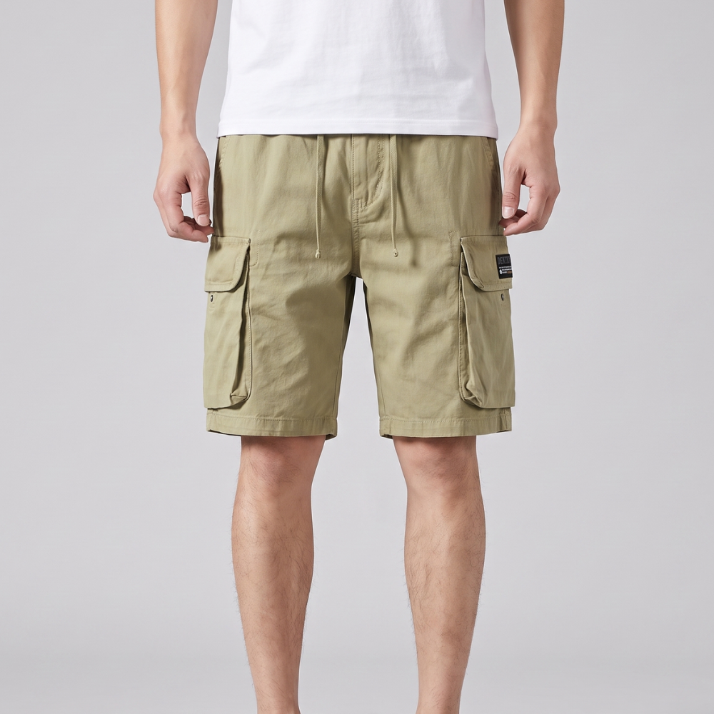 Javier | Men's Lightweight Cotton Cargo Shorts