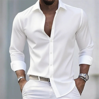 Sutton button up shirt in White