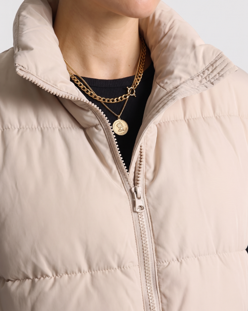 Isadora | Sleeveless Puffer Vest