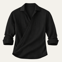 Erik slim fit pinstripe shirt second view