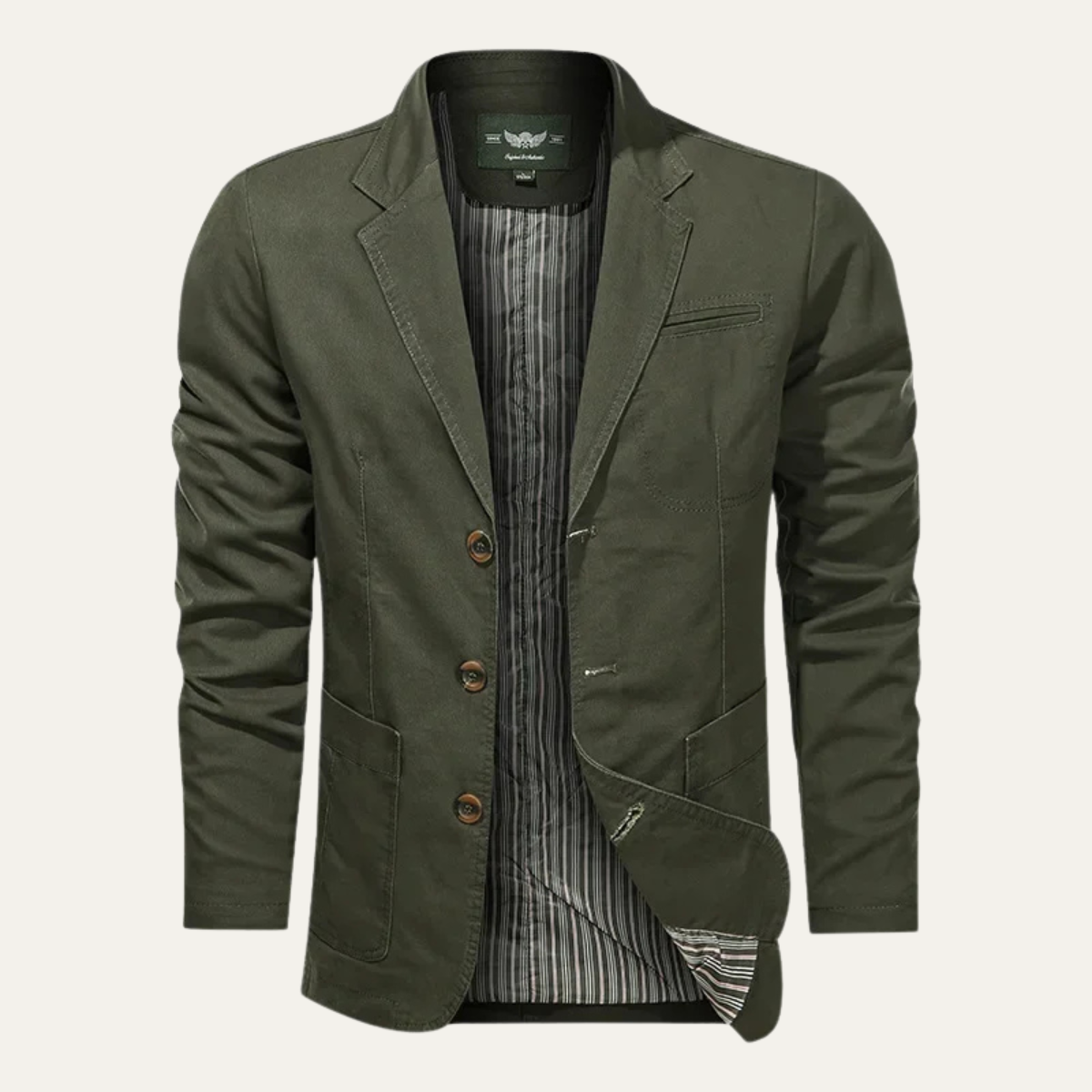 Gresham blazer in Army Green