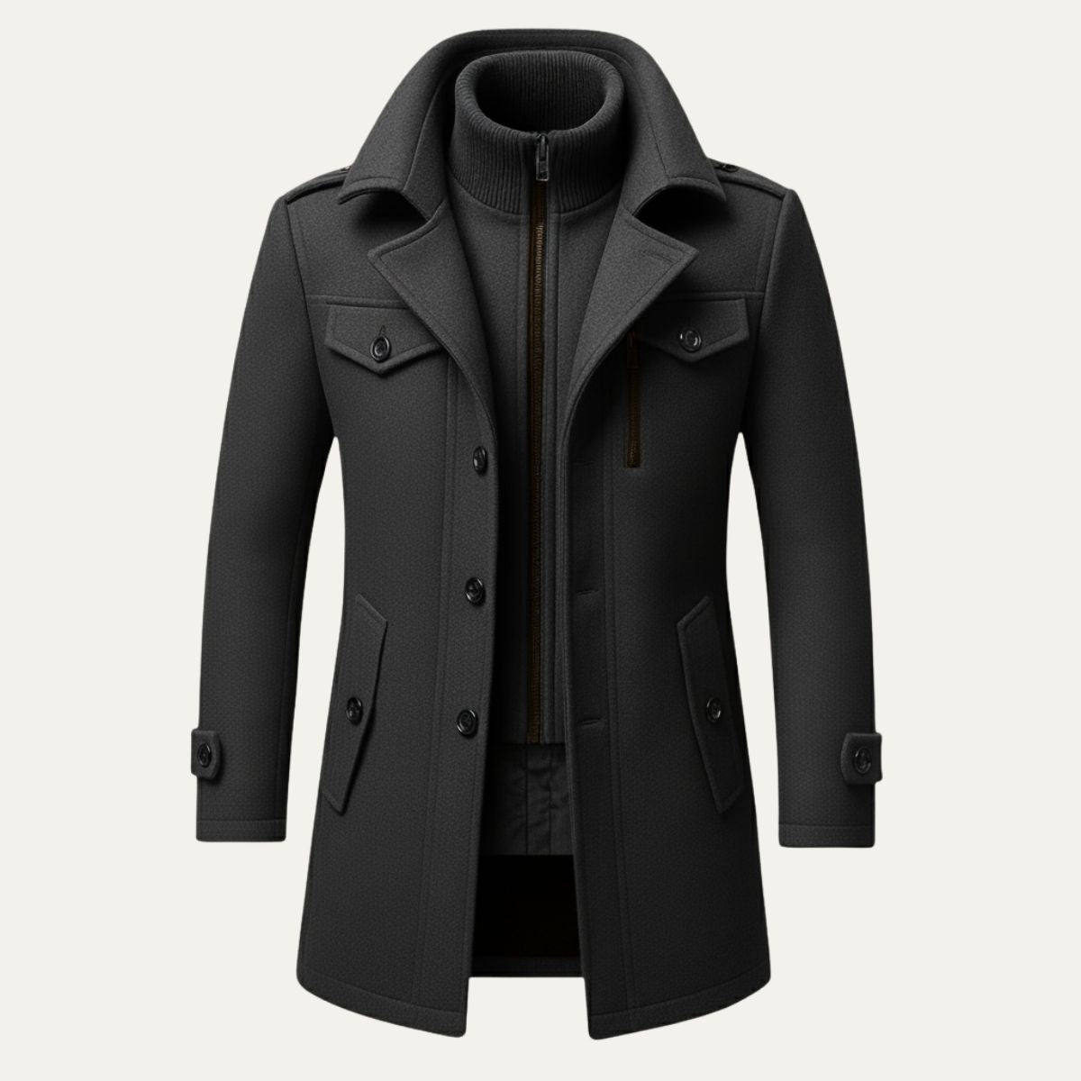 Hexham coat in Grey