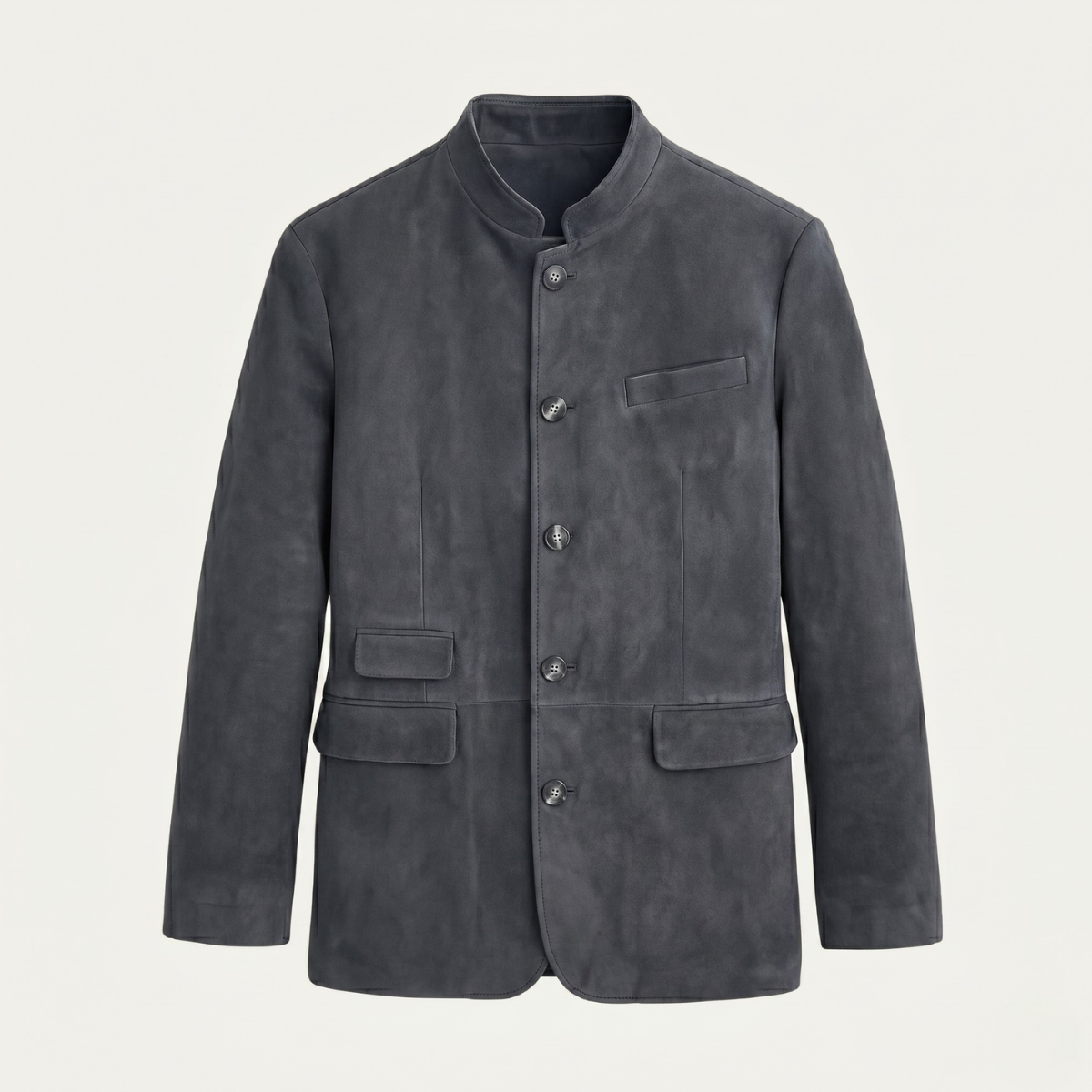 Luka | Casual Suede Single Breasted Blazer Jacket