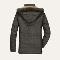 Deverell puffer jacket styling view 6