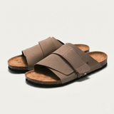 Ira | Cork Footbed Slide Sandals