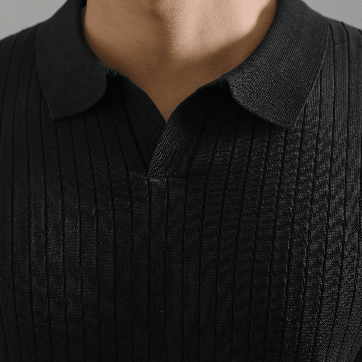 Keaton polo shirt detail