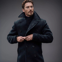 Draycott coat in Black, third view