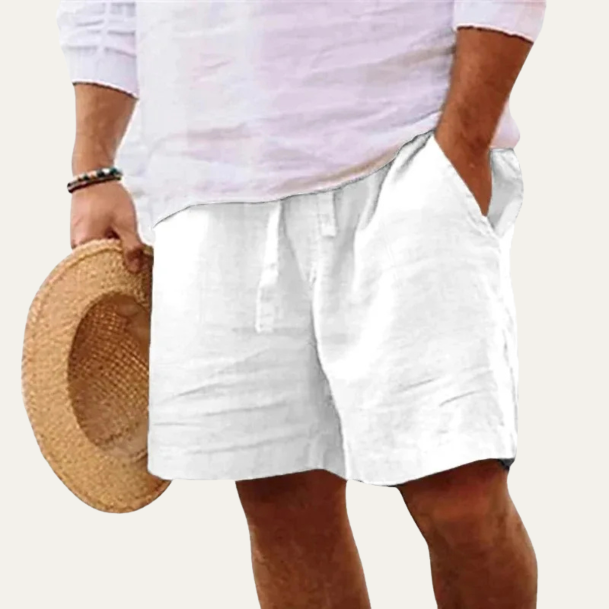 Frederick | Men's Elastic Waist Lightweight Shorts