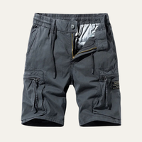 Godfrey Utility Cargo Shorts Grey