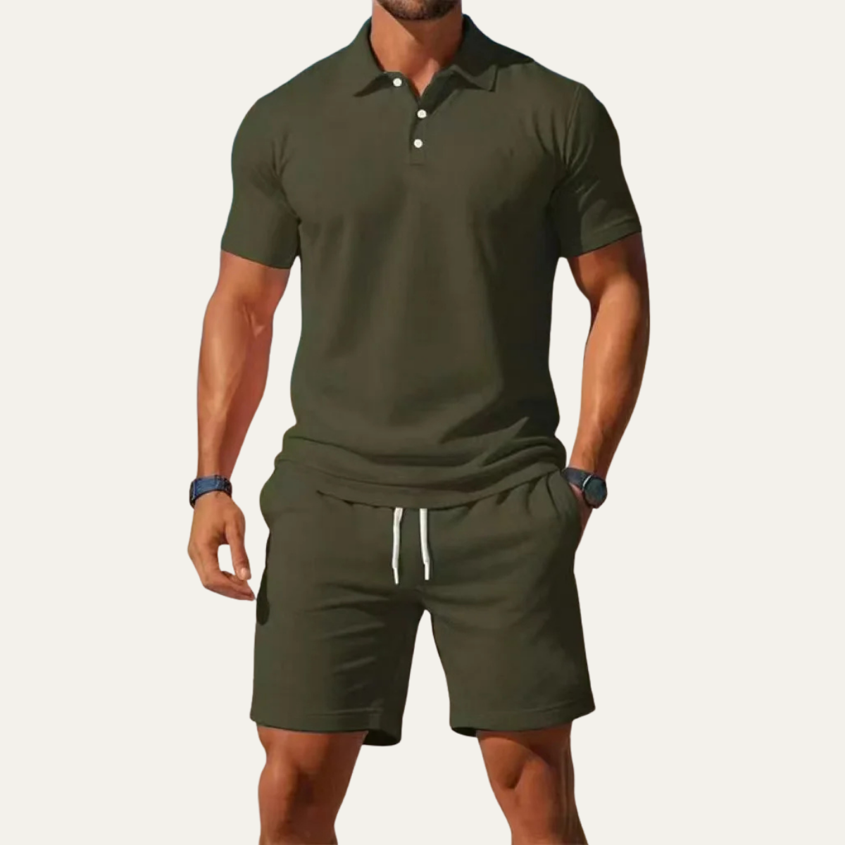 Quentin set in Army Green