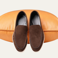 Nigel | Men's Suede Slip On Dress Loafers