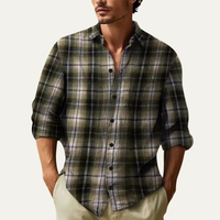 Waverley flannel shirt in Yellow