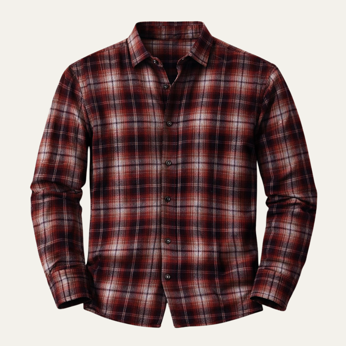 Waverley flannel shirt plaid detail