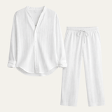 Prince | Long Sleeve Shirt and Trousers Summer Set