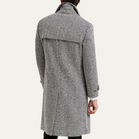 Vickery herringbone wool coat third view