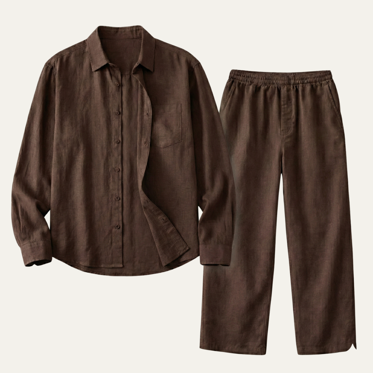 Alaric linen set detail view eleven