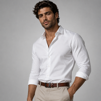 Ellison | Leather Belt with Black Pin Buckle