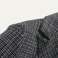 Mack | Slim Fit Double Breasted Houndstooth Tweed Blazer