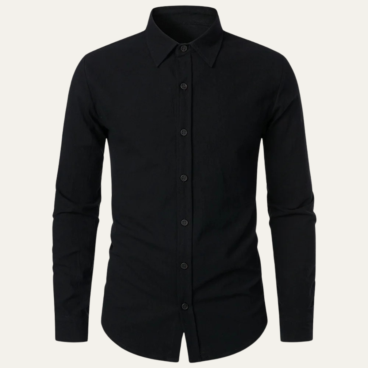 Milo | Cotton Linen Look Summer Business Shirt