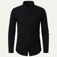 Milo | Cotton Linen Look Summer Business Shirt