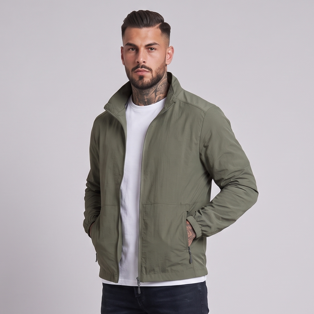 Landon | Lightweight Zip Up Jacket