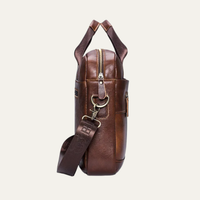 Eddie | Genuine Leather Business Messenger Shoulder Bag for Men