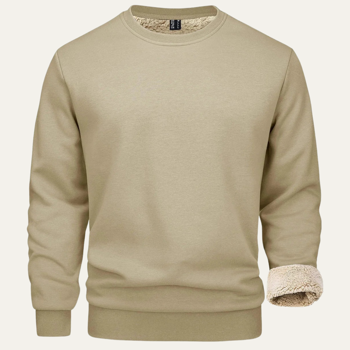 Errol | Men's Fleece Lined Crew Neck Jumper
