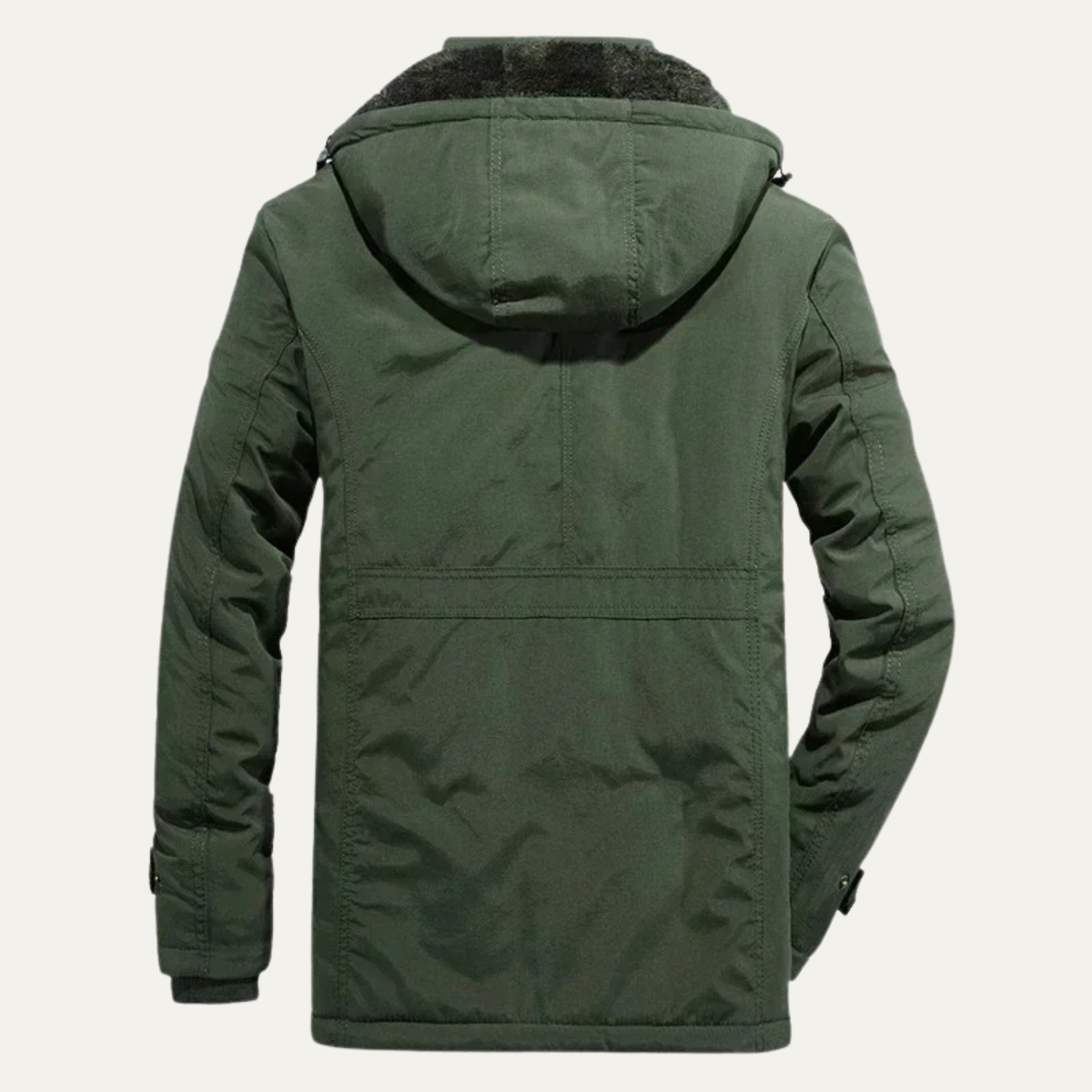 Everard parka detail view 1