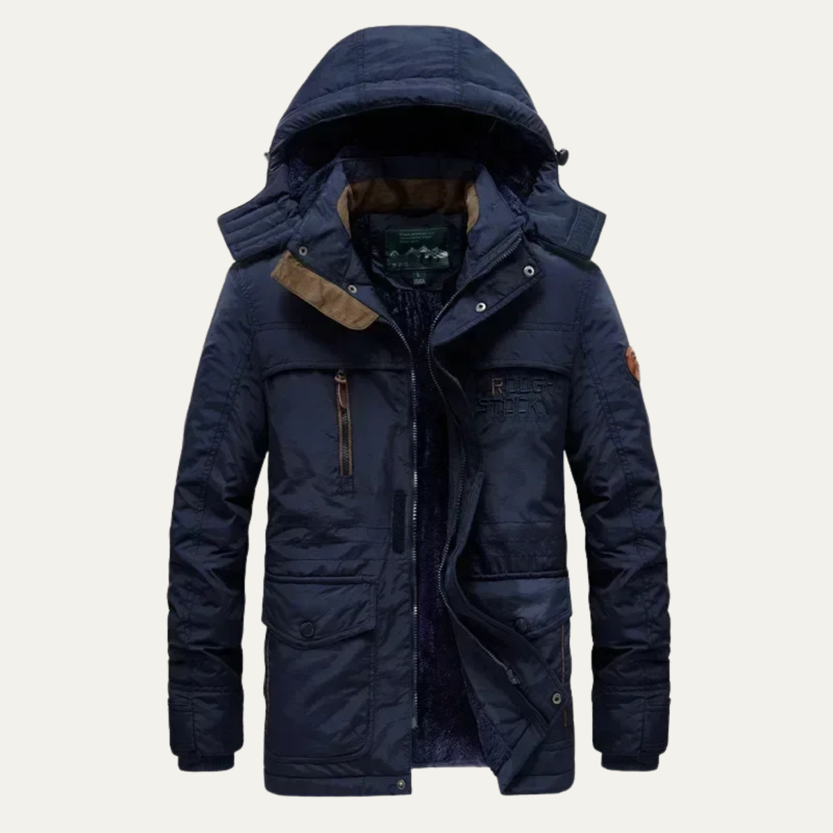 Everard parka in Deep Blue