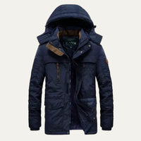 Everard parka in Deep Blue