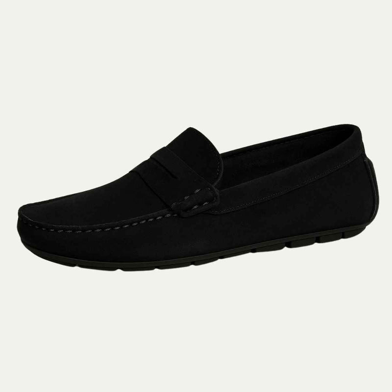 Nasir | Men's Suede Slip On Loafers
