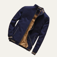 Stanmore bomber jacket in Navy Blue