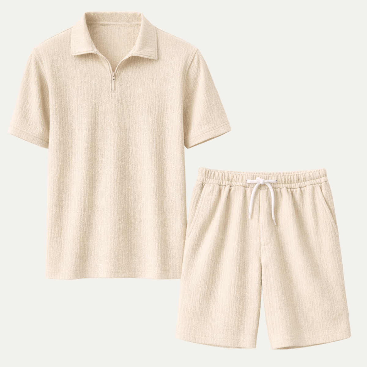 Vernon polo and shorts set fourth view