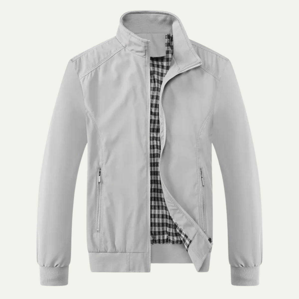 Laird | Casual Stand Collar Bomber Jacket