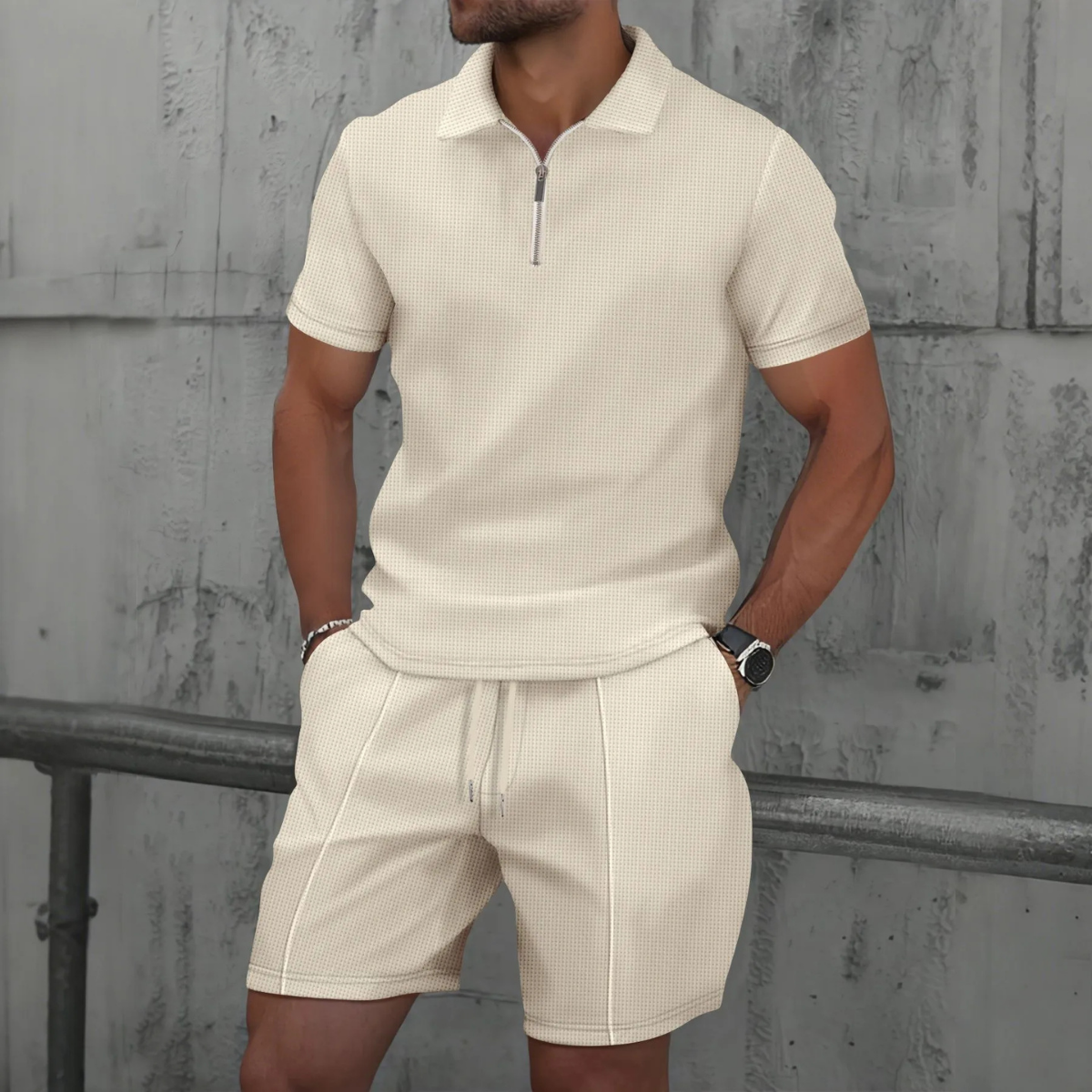 Joaquin | Men's Lightweight Drawstring Summer Shorts