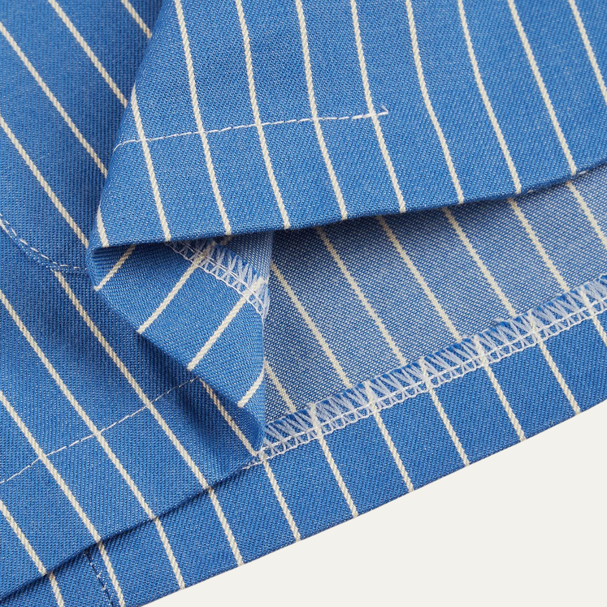 Davis striped linen blend blazer