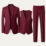 Micah | Slim Fit 3 Piece Formal Wedding Suit