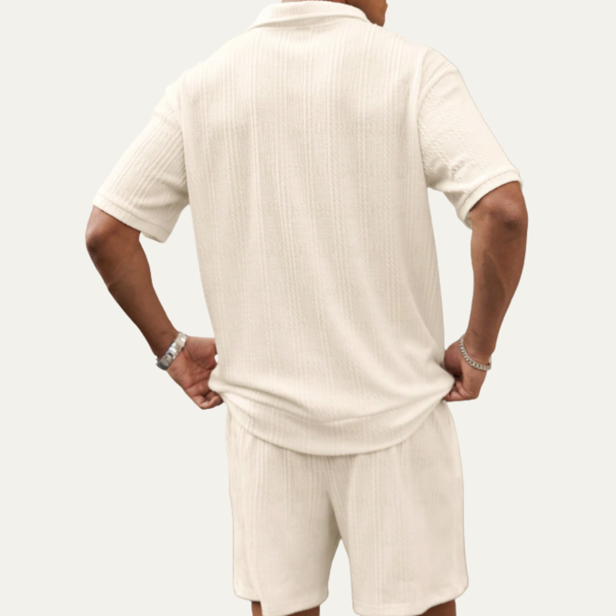 Vernon polo and shorts set fifth view