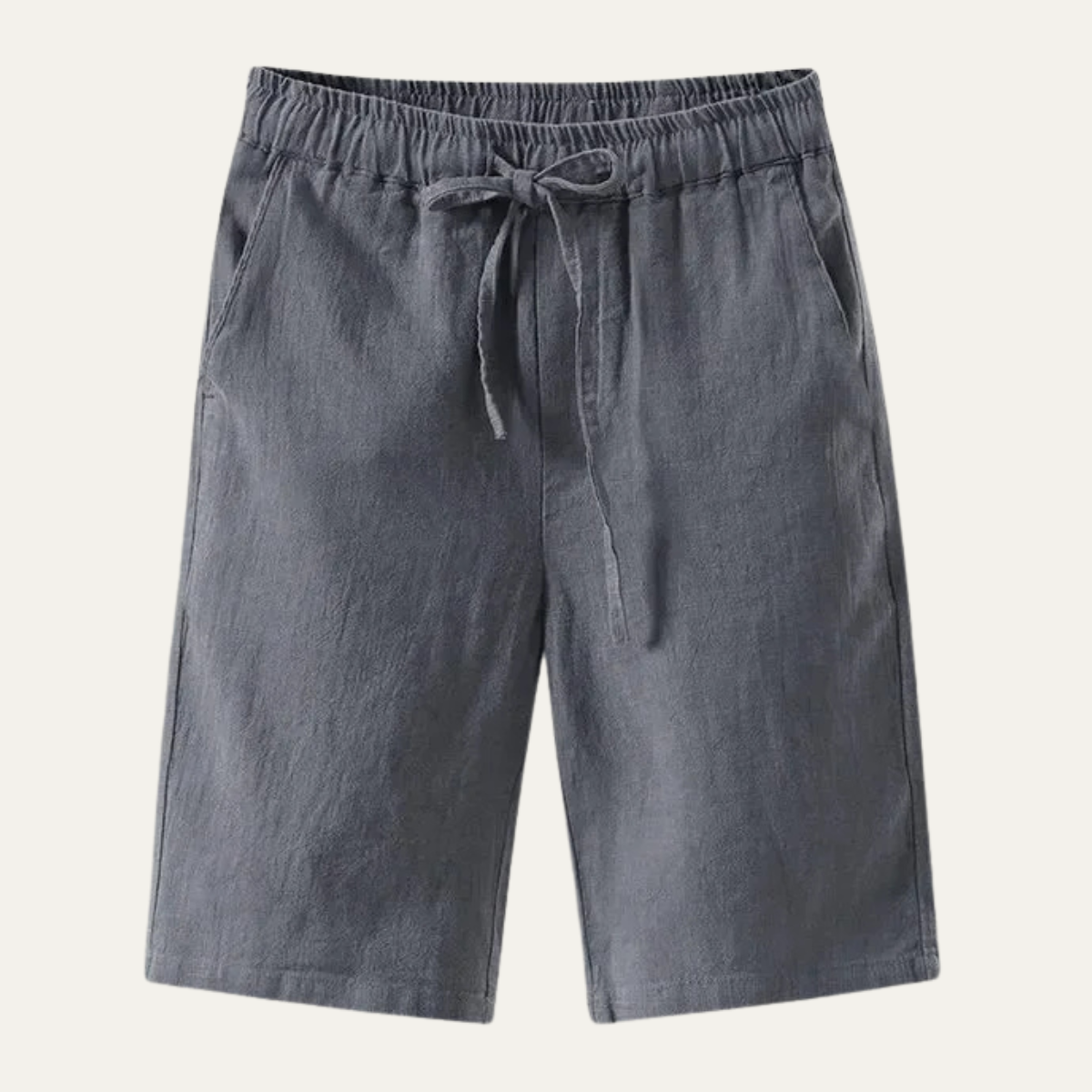 Jonah | Men's Lightweight Linen Drawstring Summer Shorts