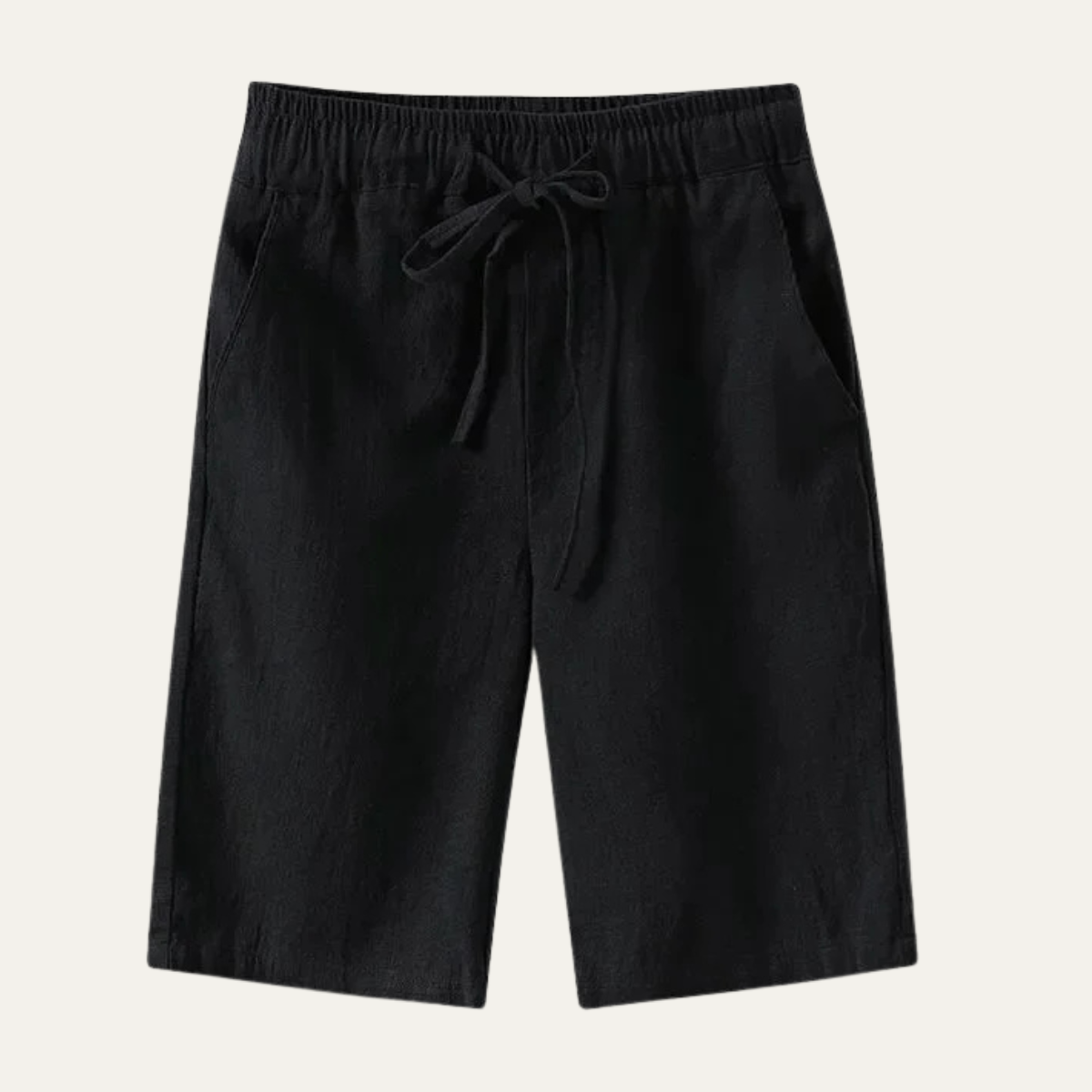 Jonah | Men's Lightweight Linen Drawstring Summer Shorts