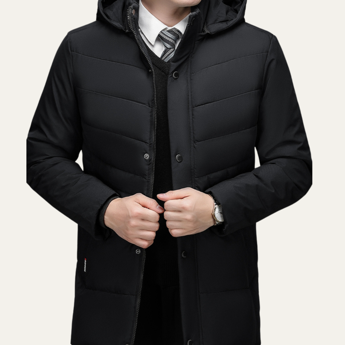 Uxbridge quilted puffer jacket fifth view