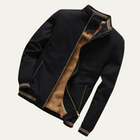 Stanmore bomber jacket in Black