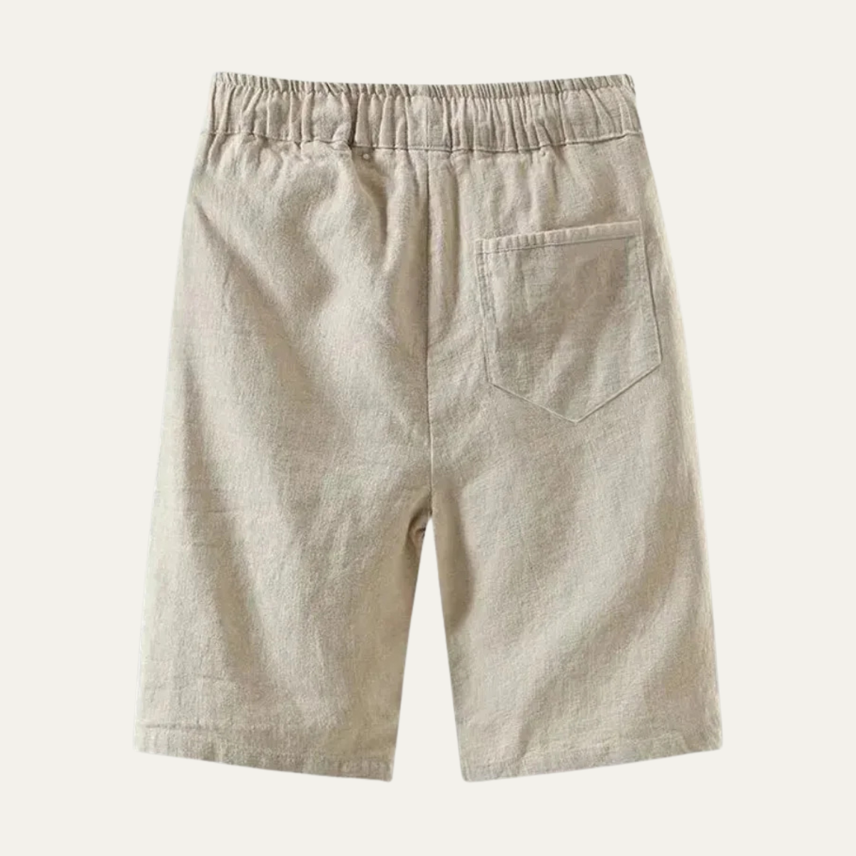 Job | Men's Lightweight Linen Drawstring Summer Shorts