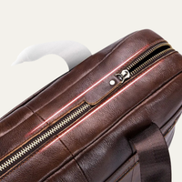 Eddie | Genuine Leather Business Messenger Shoulder Bag for Men
