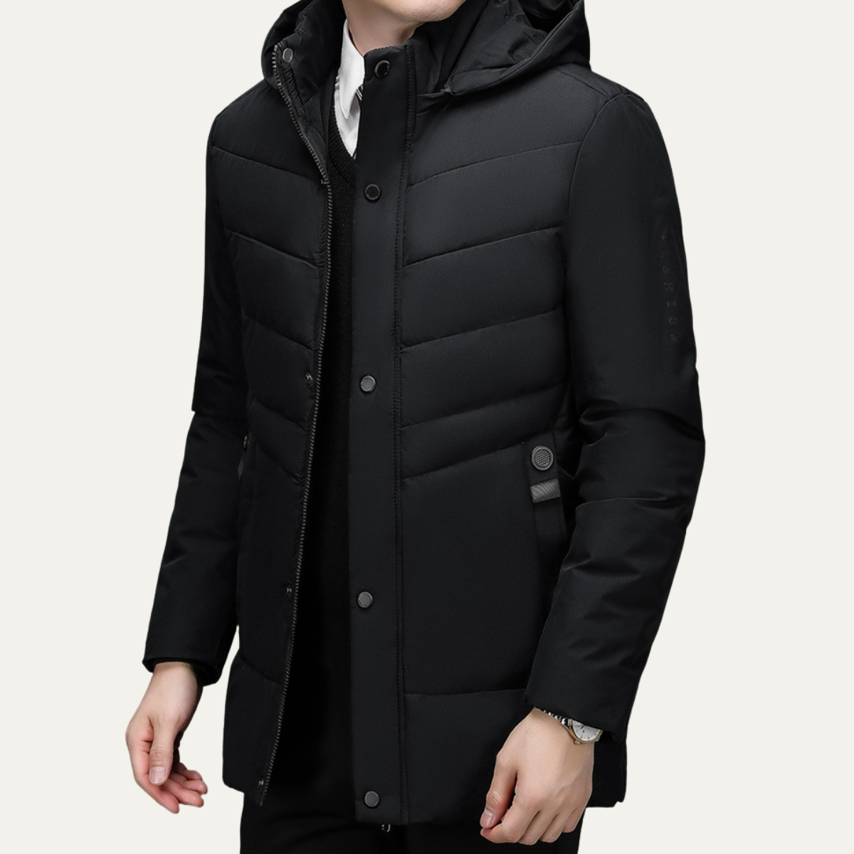 Uxbridge quilted puffer jacket sixth view