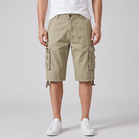 Jake | Cotton Utility Cargo Shorts with Multiple Pockets