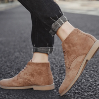 Jax men's suede chukka boots, view 9
