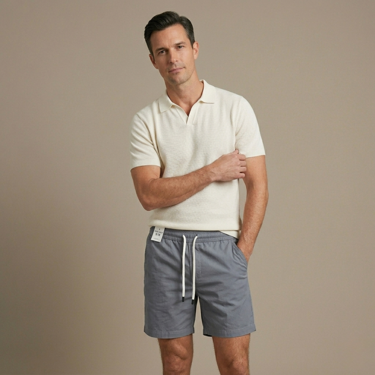 Killian | Lightweight Drawstring Cotton Shorts