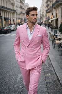 Randall | Double Breasted Suit Jacket and Trousers Set